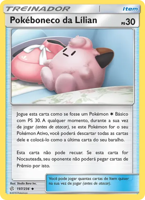 Pokéboneco da Lílian 197/236