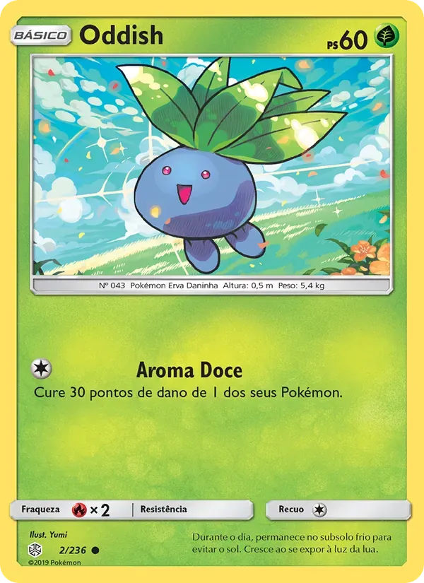 Oddish 2/236 Eclipse Cósmico