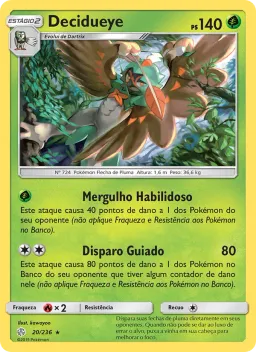 Decidueye 20 Eclipse Cósmico