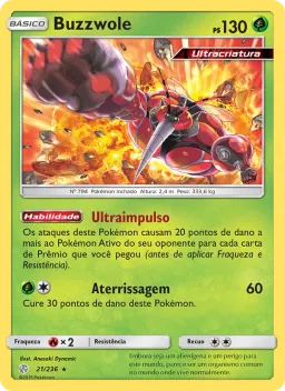 Buzzwole 21 Eclipse Cósmico