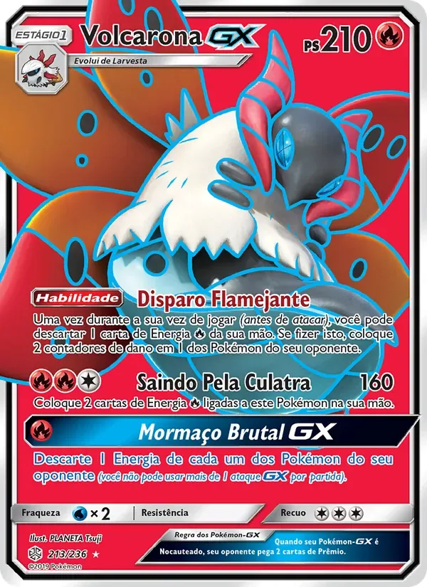 Volcarona GX 213/236 Eclipse Cósmico