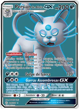 Persian de Alola GX 219 Eclipse Cósmico