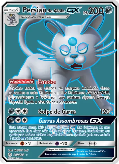 Persian de Alola GX 219/236