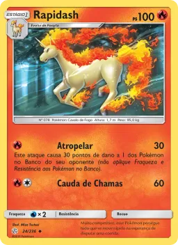Rapidash 24 Eclipse Cósmico