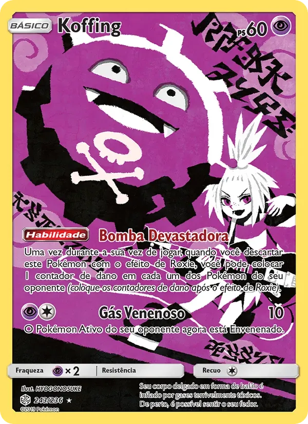 Koffing 243/236 Eclipse Cósmico
