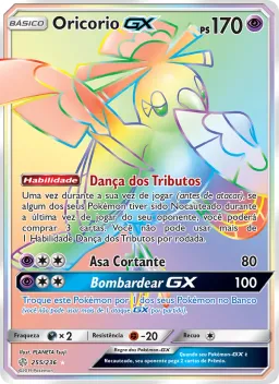 Oricorio GX 255 Eclipse Cósmico