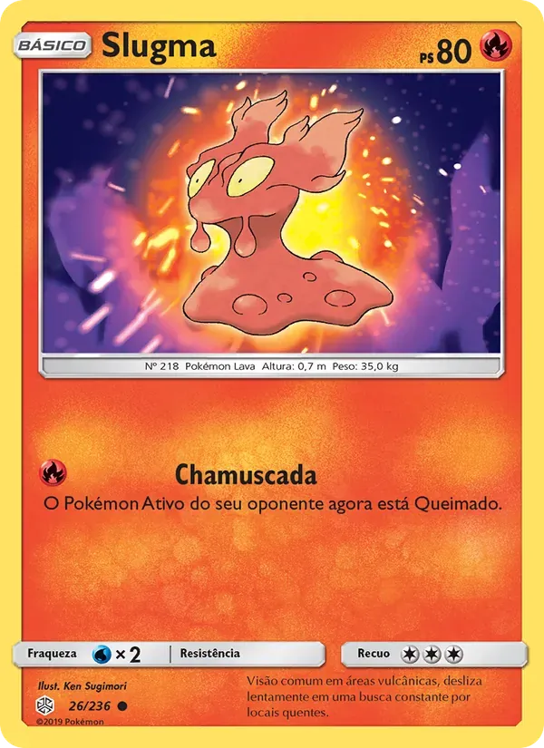 Slugma 26/236 Eclipse Cósmico