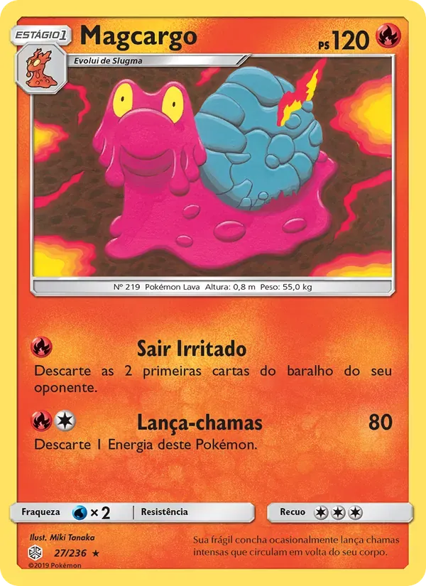 Magcargo 27/236 Eclipse Cósmico