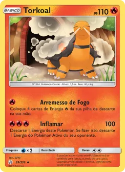Torkoal 29 Eclipse Cósmico