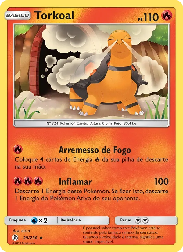 Torkoal 29/236 Eclipse Cósmico