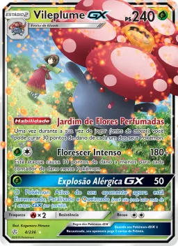 Vileplume GX 4 Eclipse Cósmico