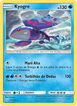 Kyogre 53 Eclipse Cósmico