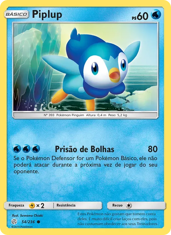 Piplup 54/236 Eclipse Cósmico