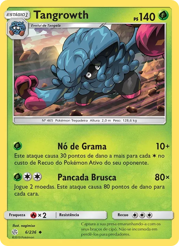 Tangrowth 6/236 Eclipse Cósmico