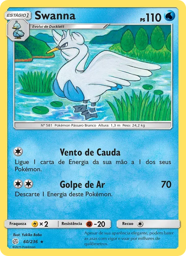 Swanna 60/236 Eclipse Cósmico