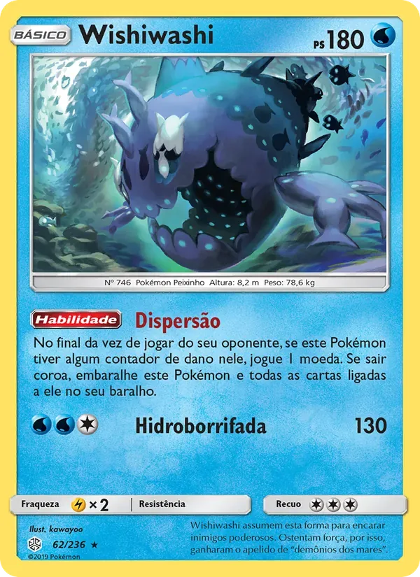 Wishiwashi 62/236 Eclipse Cósmico