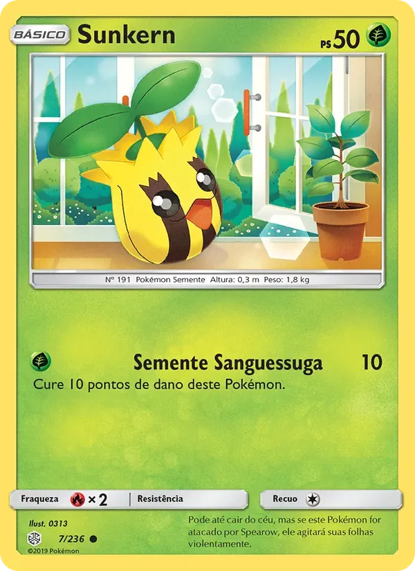Sunkern 7/236 Eclipse Cósmico