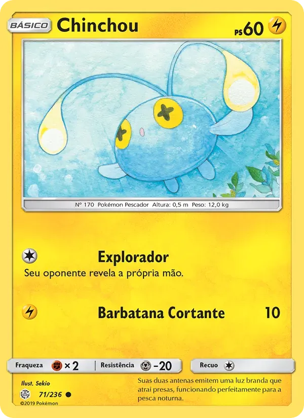 Chinchou 71/236 Eclipse Cósmico