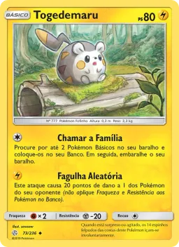 Togedemaru 73 Eclipse Cósmico