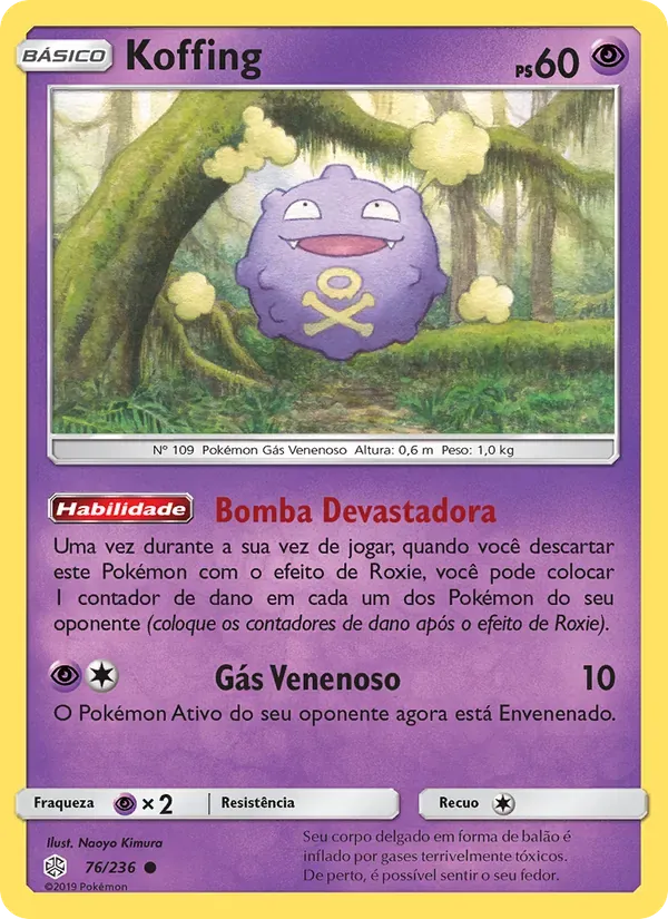 Koffing 76/236 Eclipse Cósmico