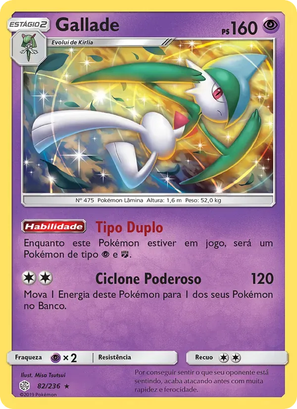 Gallade 82/236 Eclipse Cósmico