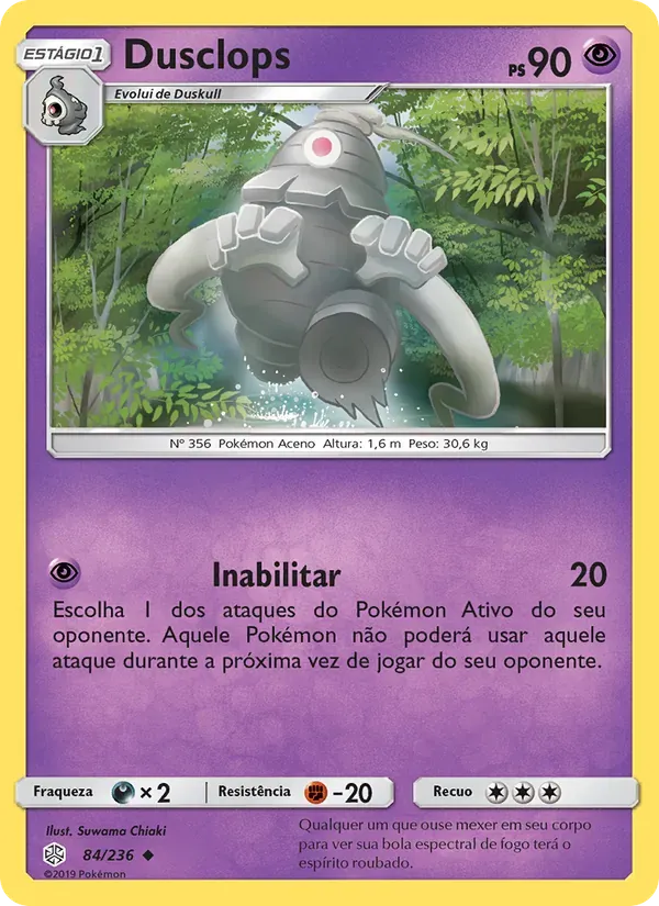 Dusclops 84/236 Eclipse Cósmico