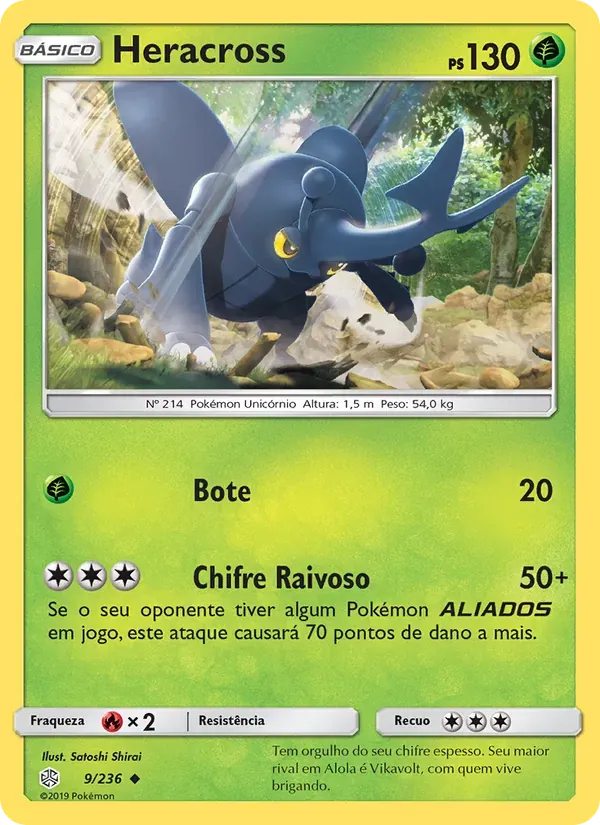 Heracross 9/236 Eclipse Cósmico