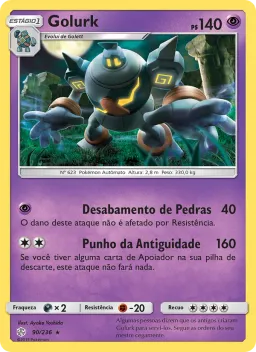 Golurk 90 Eclipse Cósmico