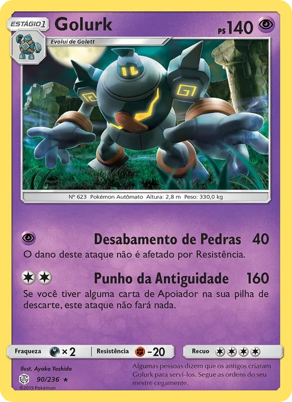 Golurk 90/236 Eclipse Cósmico