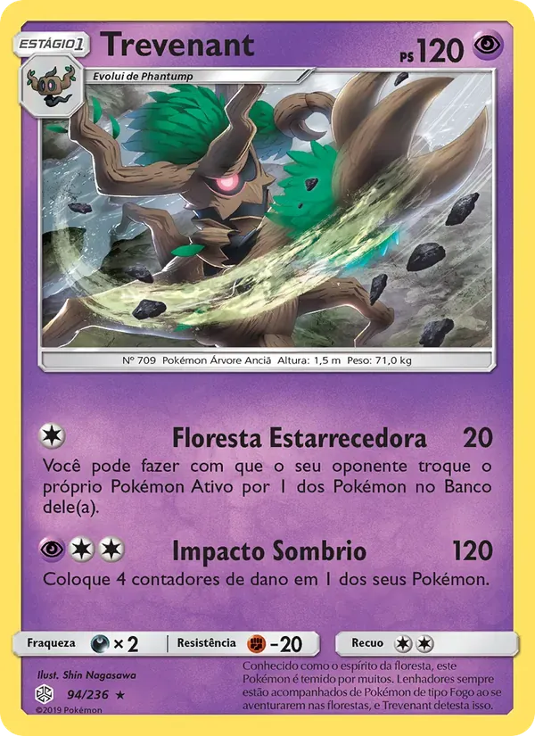 Trevenant 94/236 Eclipse Cósmico