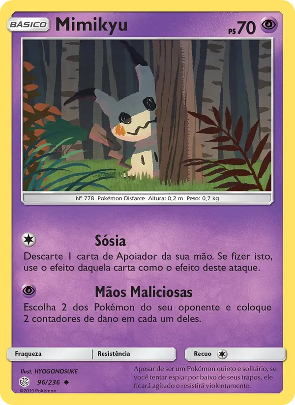 Mimikyu 96/236 Eclipse Cósmico