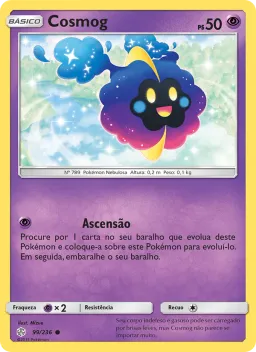 Cosmog 99 Eclipse Cósmico