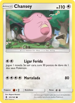 Chansey 101 Guardiões Ascendentes