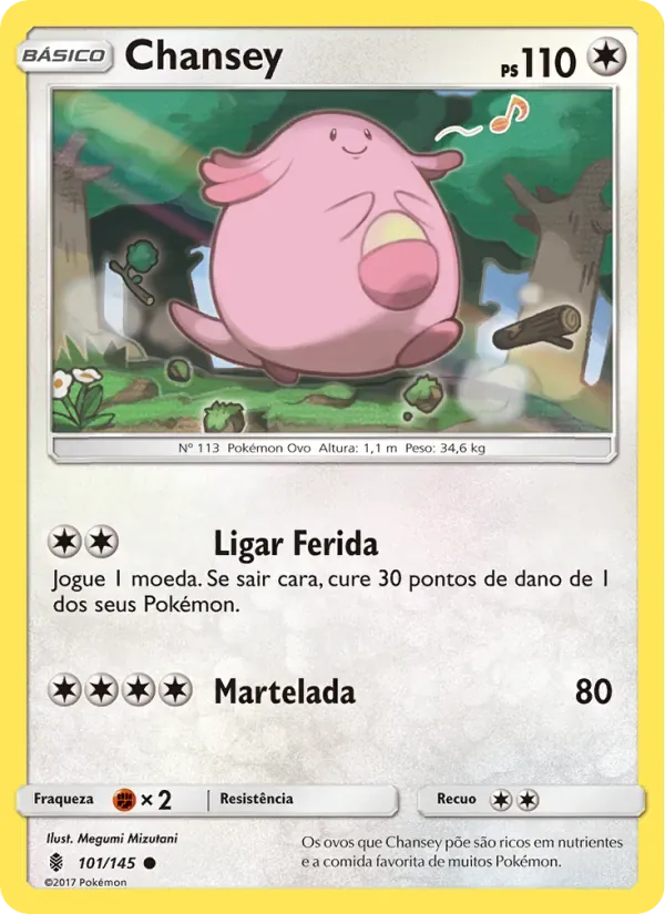 Chansey 101/145 Guardiões Ascendentes