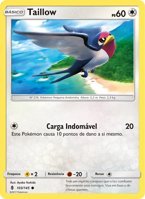 Taillow 103/145 Guardiões Ascendentes