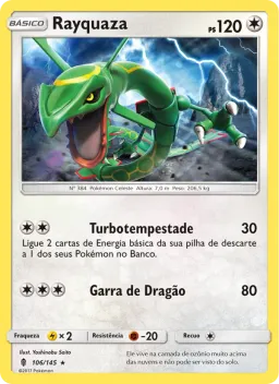 Rayquaza 106 Guardiões Ascendentes