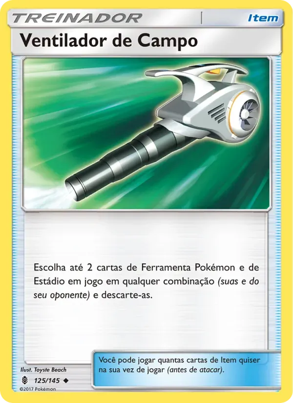 Ventilador de Campo 125/145 Guardiões Ascendentes