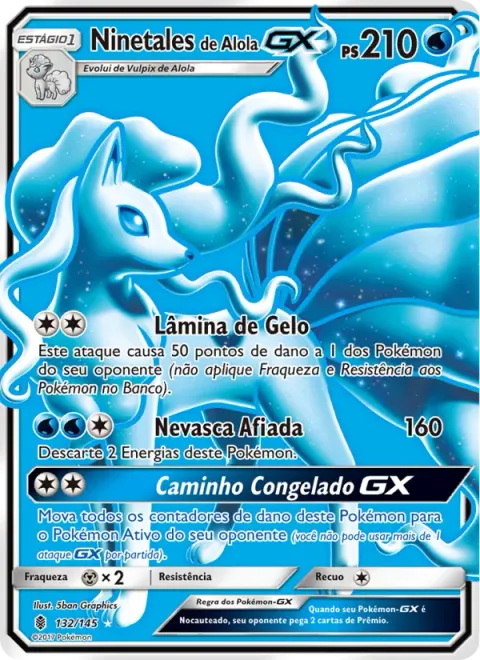 Ninetales de Alola GX 132/145