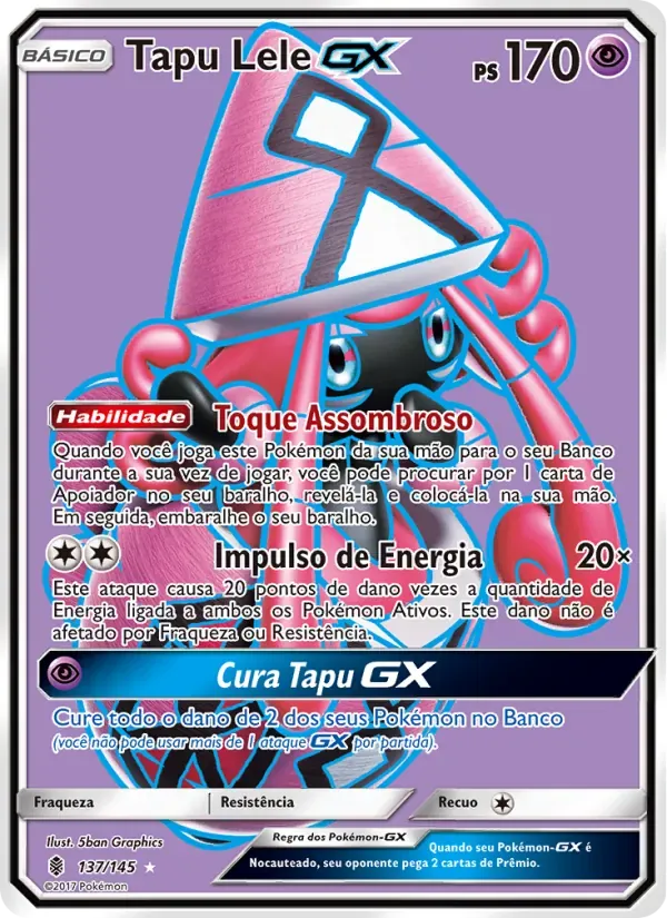 Tapu Lele GX 137/145 Guardiões Ascendentes