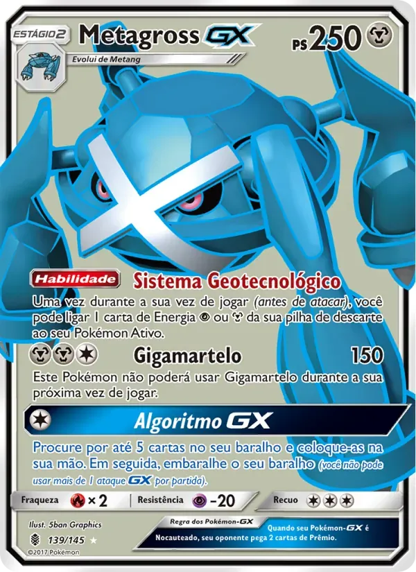 Metagross GX 139/145 Guardiões Ascendentes