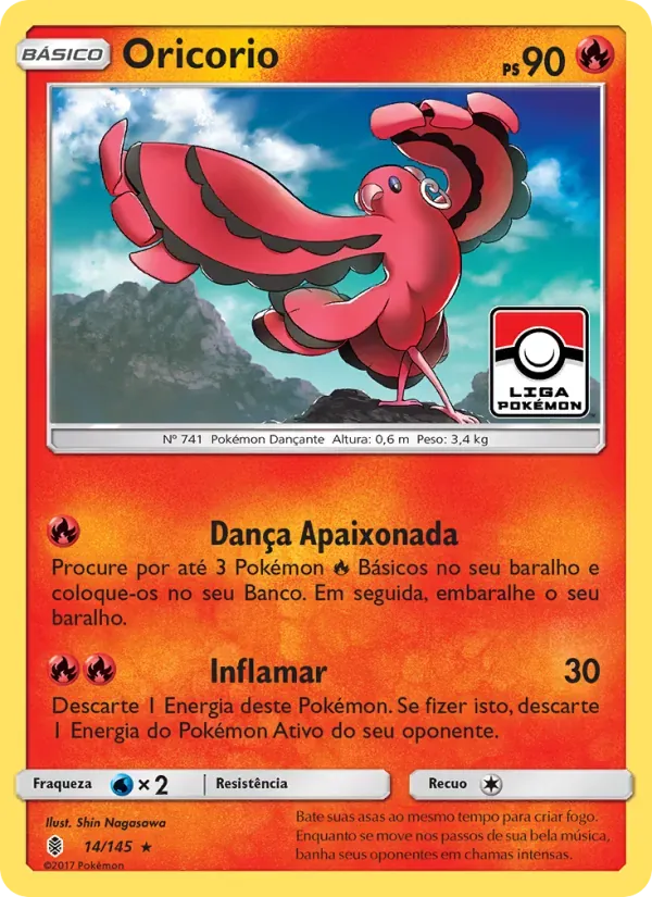Oricorio 14/145 Guardiões Ascendentes