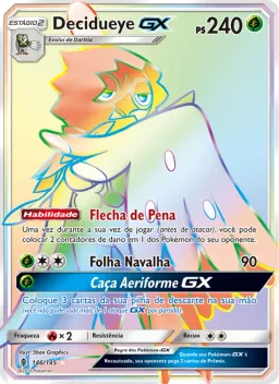 Decidueye GX 146 Guardiões Ascendentes