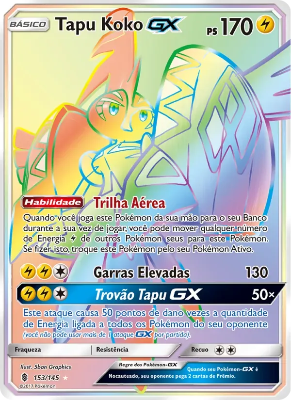 Tapu Koko GX 153/145 Guardiões Ascendentes