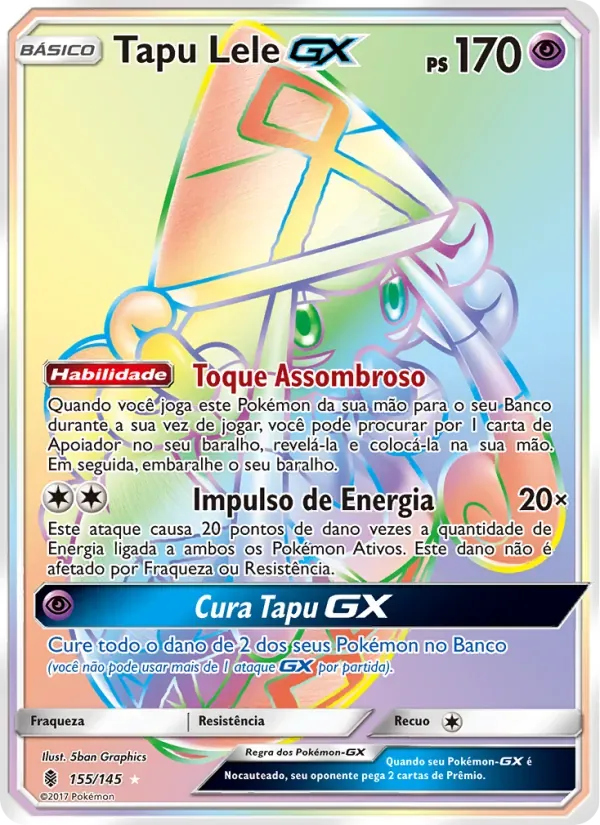 Tapu Lele GX 155/145 Guardiões Ascendentes