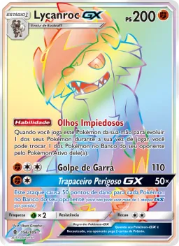 Lycanroc GX 156 Guardiões Ascendentes