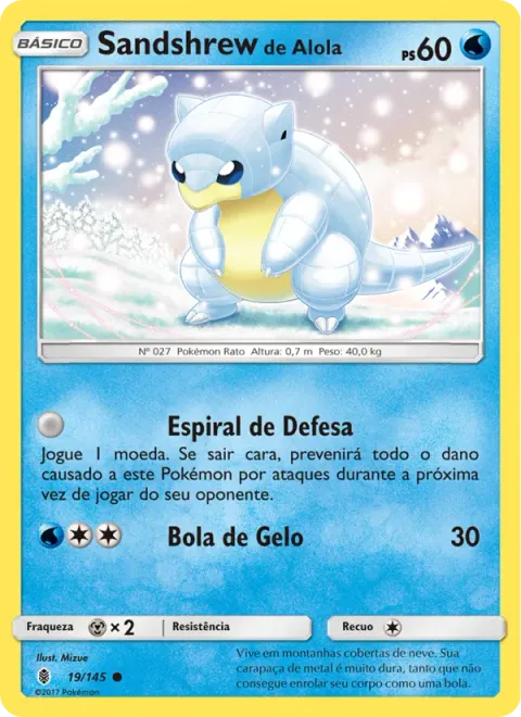 Sandshrew de Alola 19/145