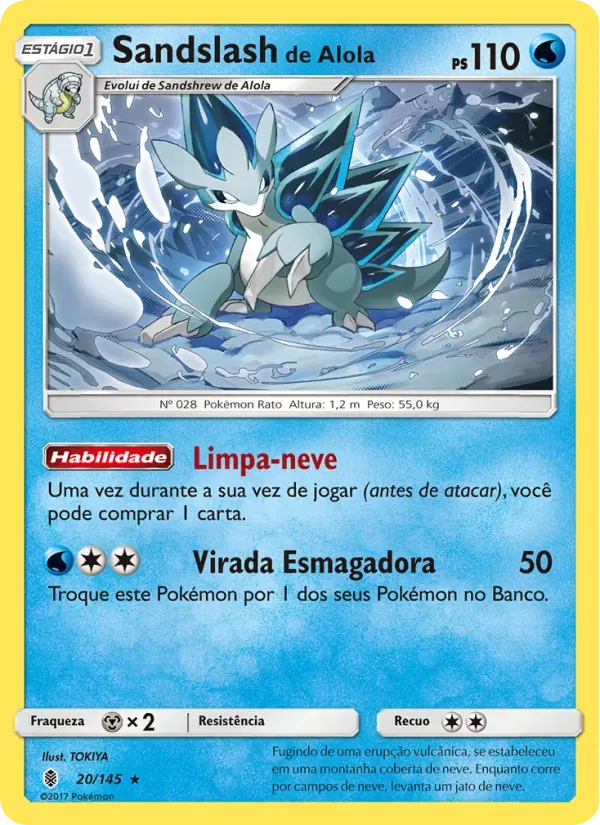 Sandslash de Alola 20/145 Guardiões Ascendentes