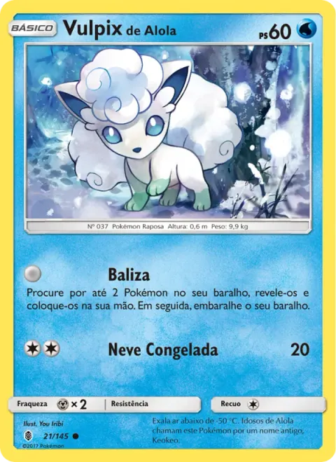 Vulpix de Alola 21/145