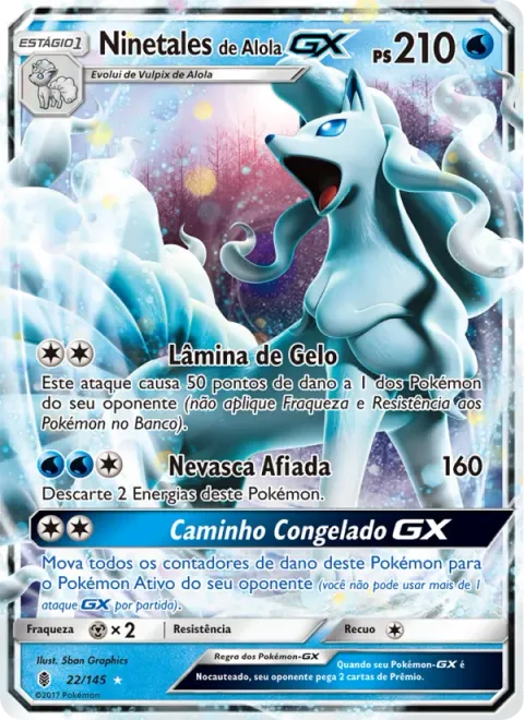 Ninetales de Alola GX 22/145