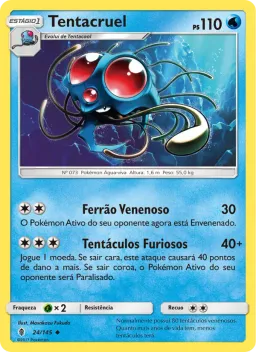 Tentacruel 24 Guardiões Ascendentes
